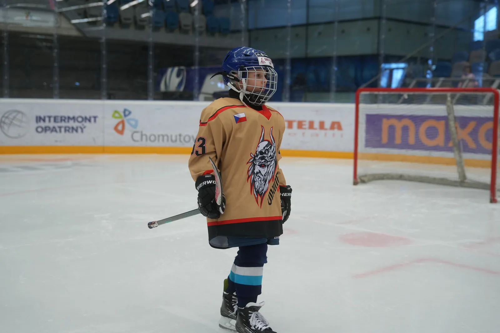 A player before the game